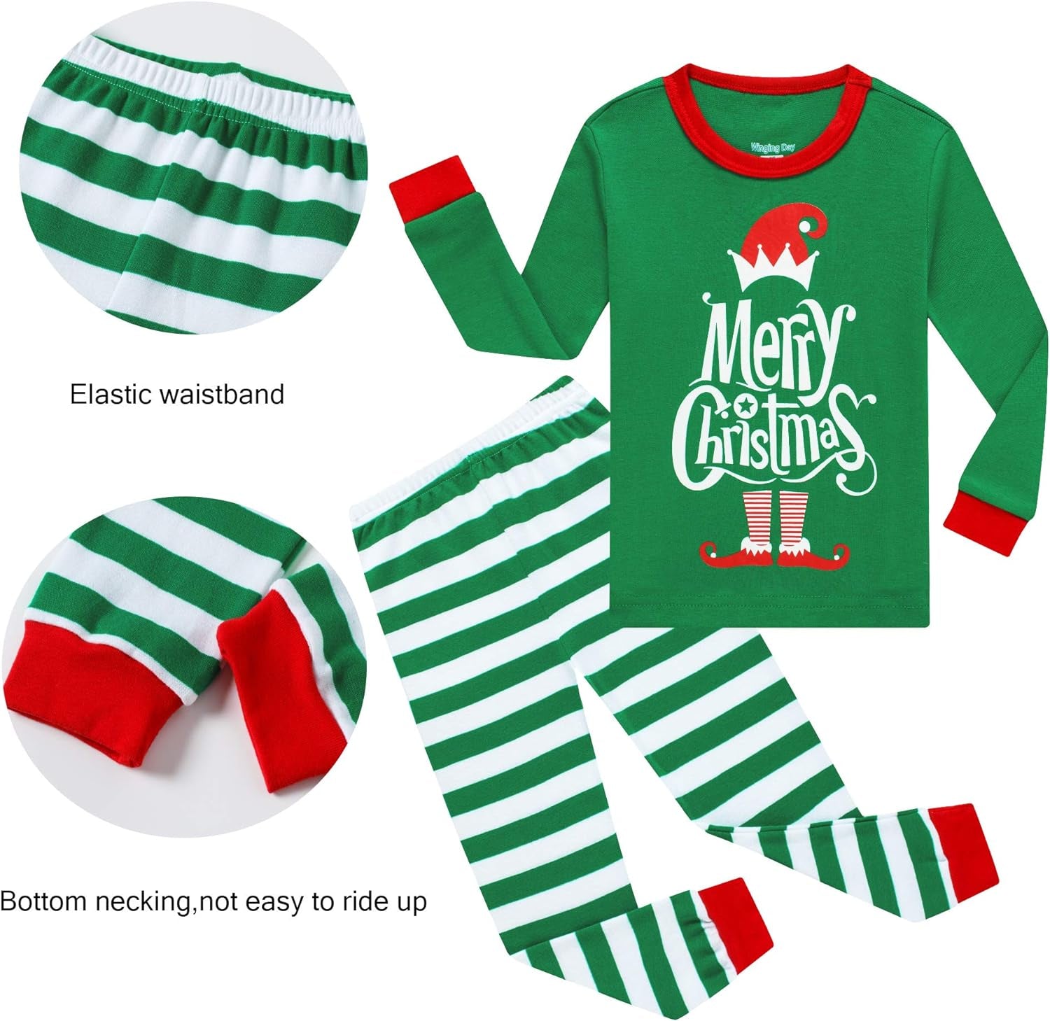 Family Matching Christmas Pajamas Sleepwear Set