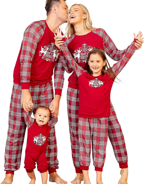 Load image into Gallery viewer, Christmas Pajamas for Family ,Pjs Matching Sets 2021
