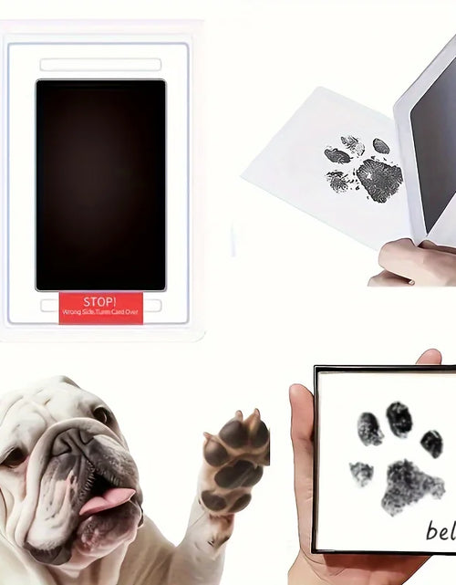 Load image into Gallery viewer, Pet Paw Print Ink Pad for Dogs, Touchless Ink Pad Pet Footprint Pad for Memorial Supplies
