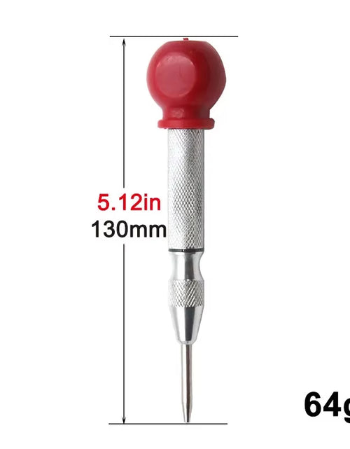 Load image into Gallery viewer, Automatic Center Punch Kerner Woodworking Metal Puncher Steel Hole Self Pin Mark Spring Loaded Dent Marker Hand Tool Carpenter
