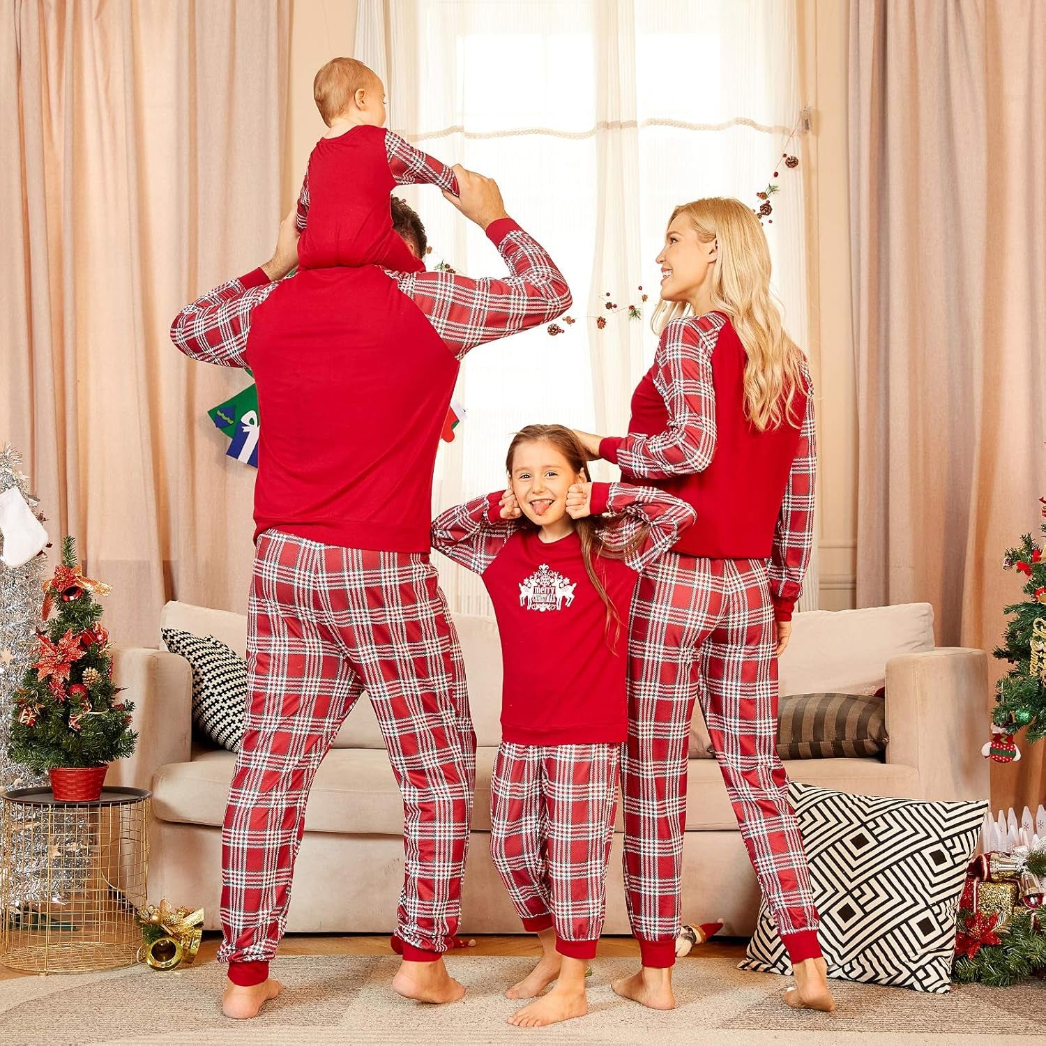 Christmas Pajamas for Family ,Pjs Matching Sets 2021