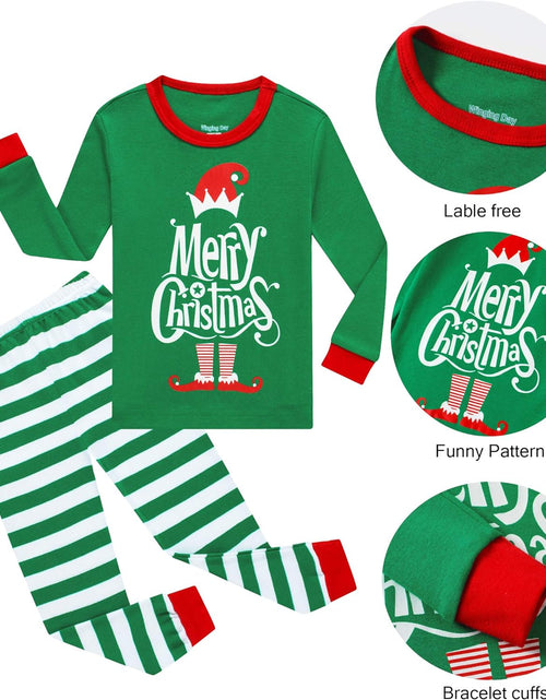 Load image into Gallery viewer, Family Matching Christmas Pajamas Sleepwear Set
